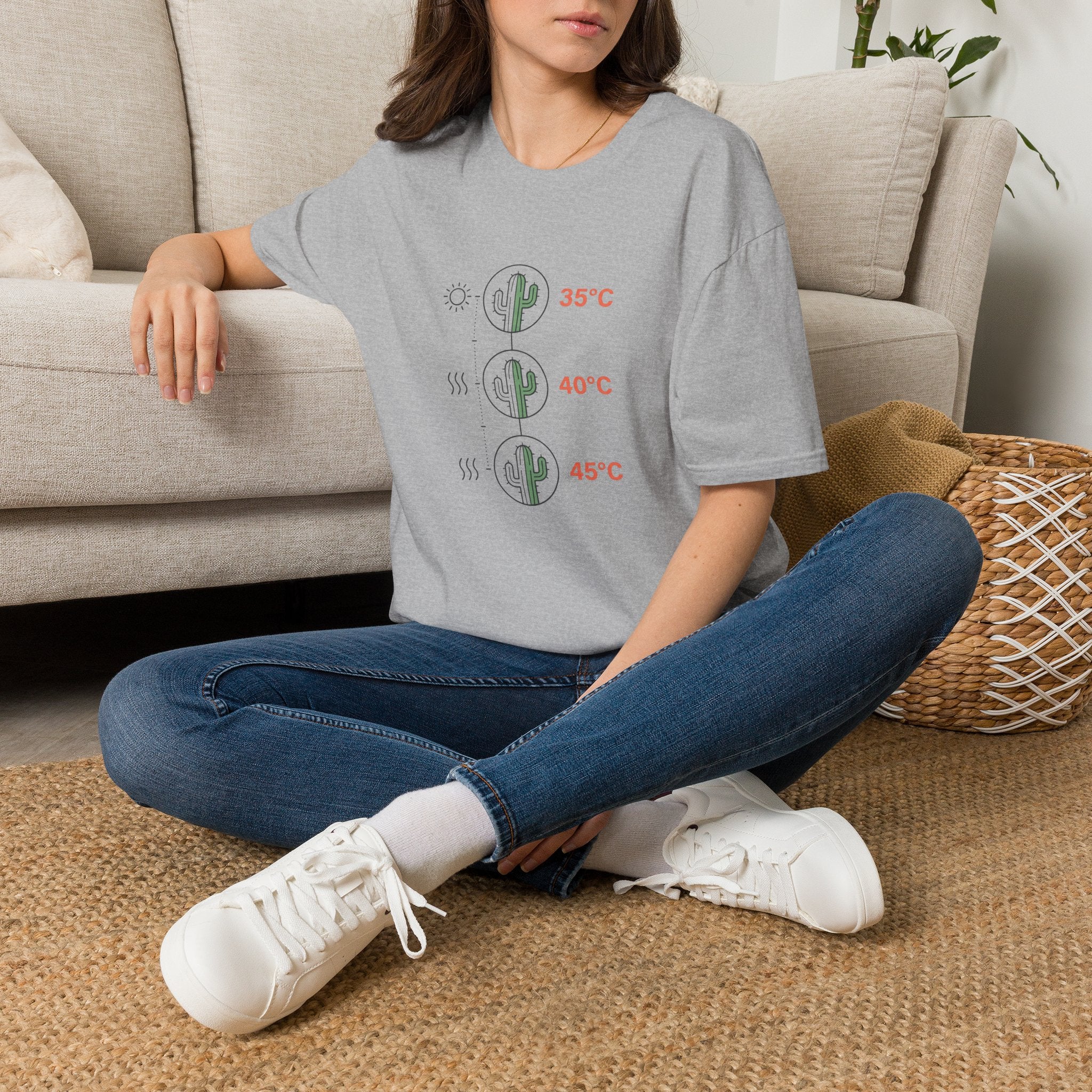 Soft tees for summer hot. Cactus hot