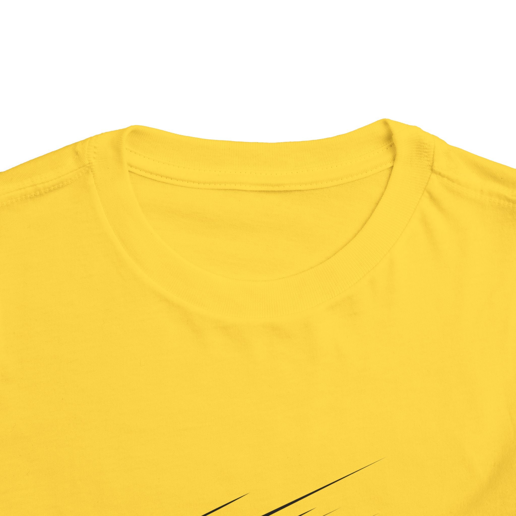 Toddler Tee — "Football Says Shoot" Kids Football Short Sleeve Shirt