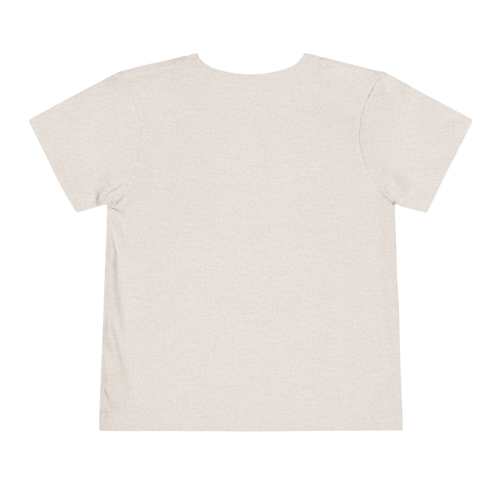 Toddler Tee — "Football Says Shoot" Kids Football Short Sleeve Shirt