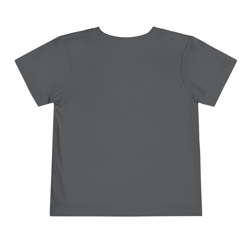Toddler Tee — "Football Says Shoot" Kids Football Short Sleeve Shirt