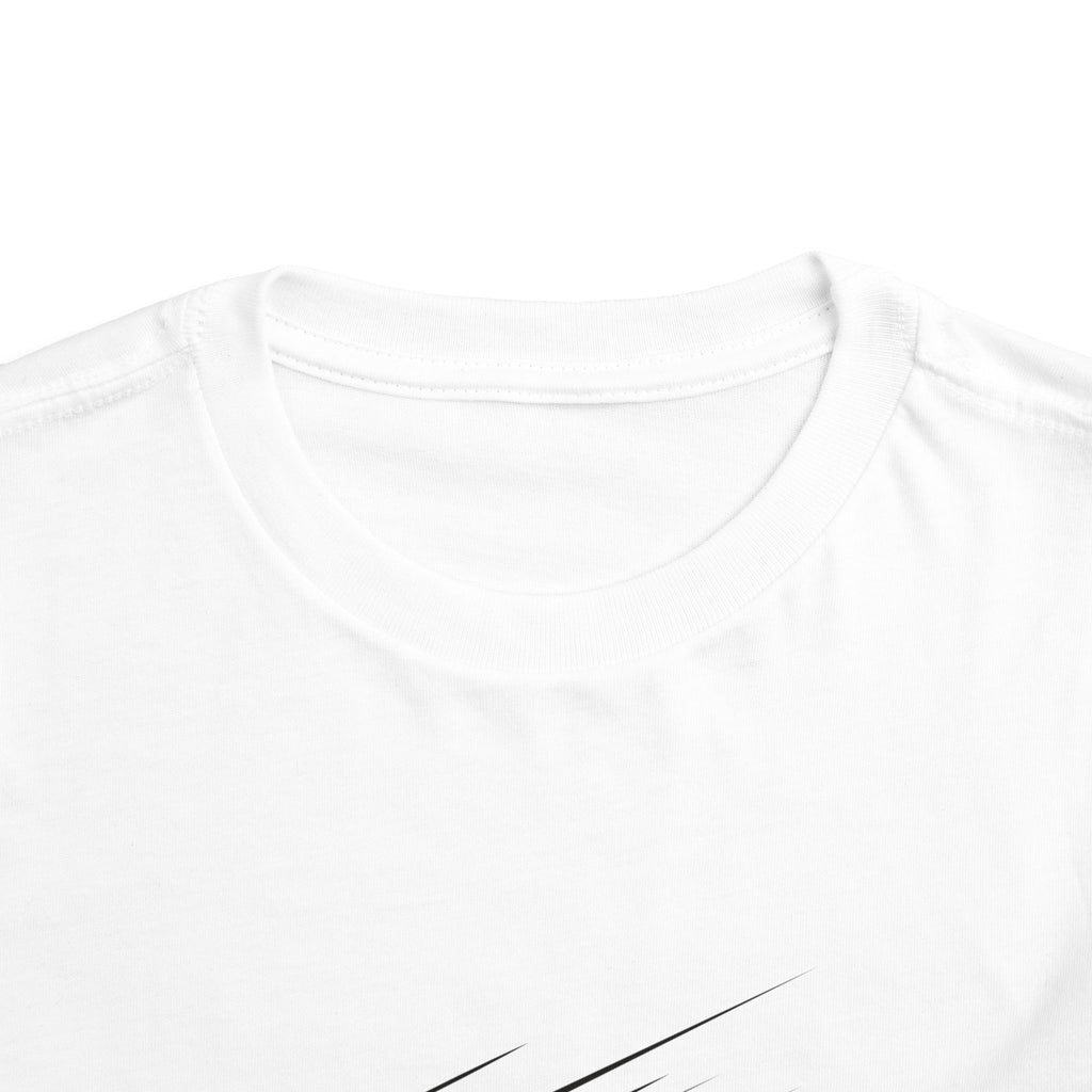 Toddler Tee — "Football Says Shoot" Kids Football Short Sleeve Shirt