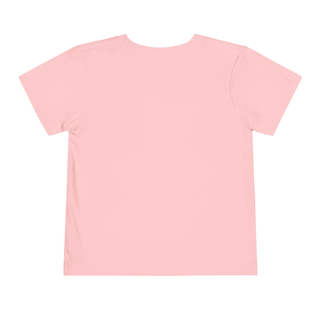 Toddler Tee — "Football Says Shoot" Kids Football Short Sleeve Shirt