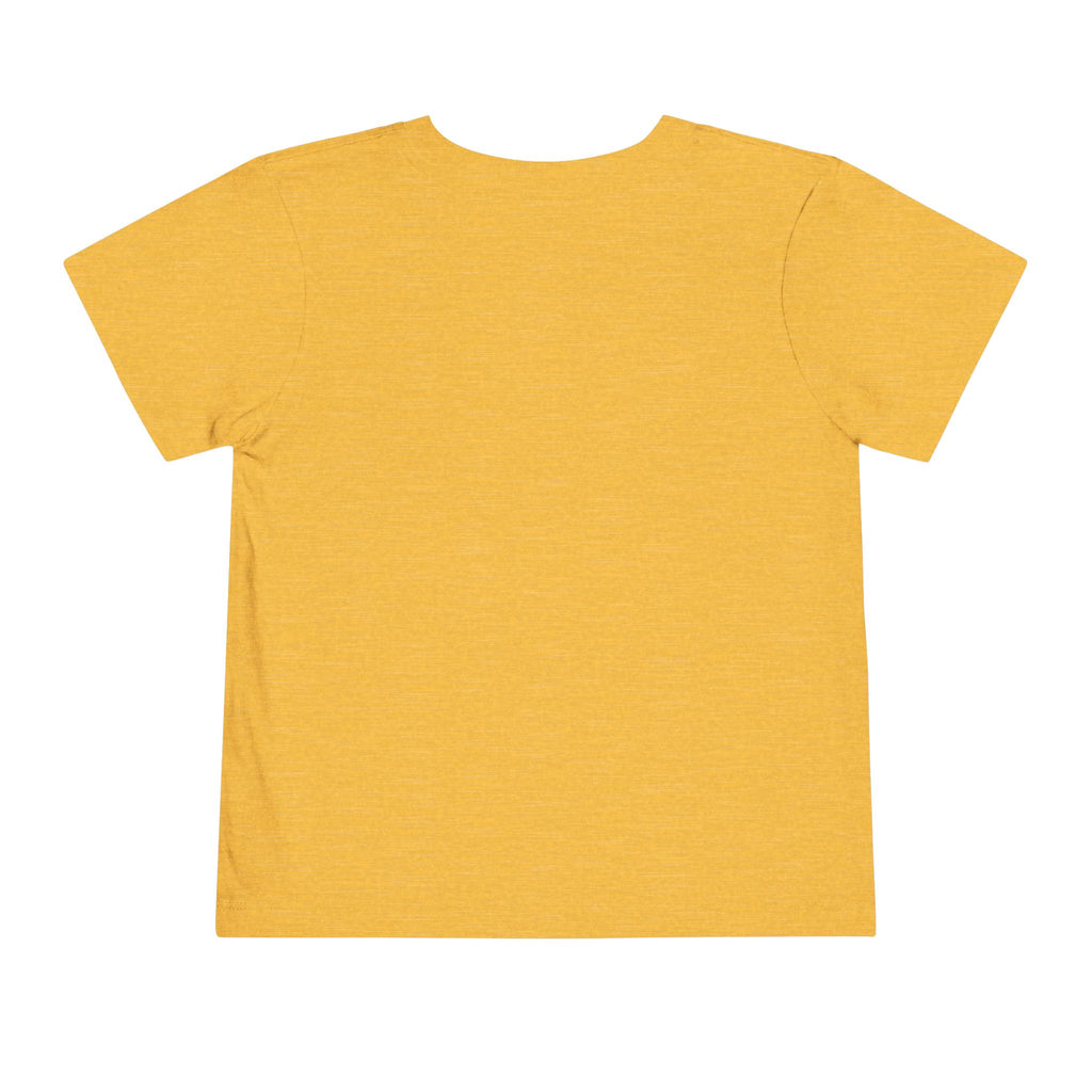 Toddler Tee — "Football Says Shoot" Kids Football Short Sleeve Shirt