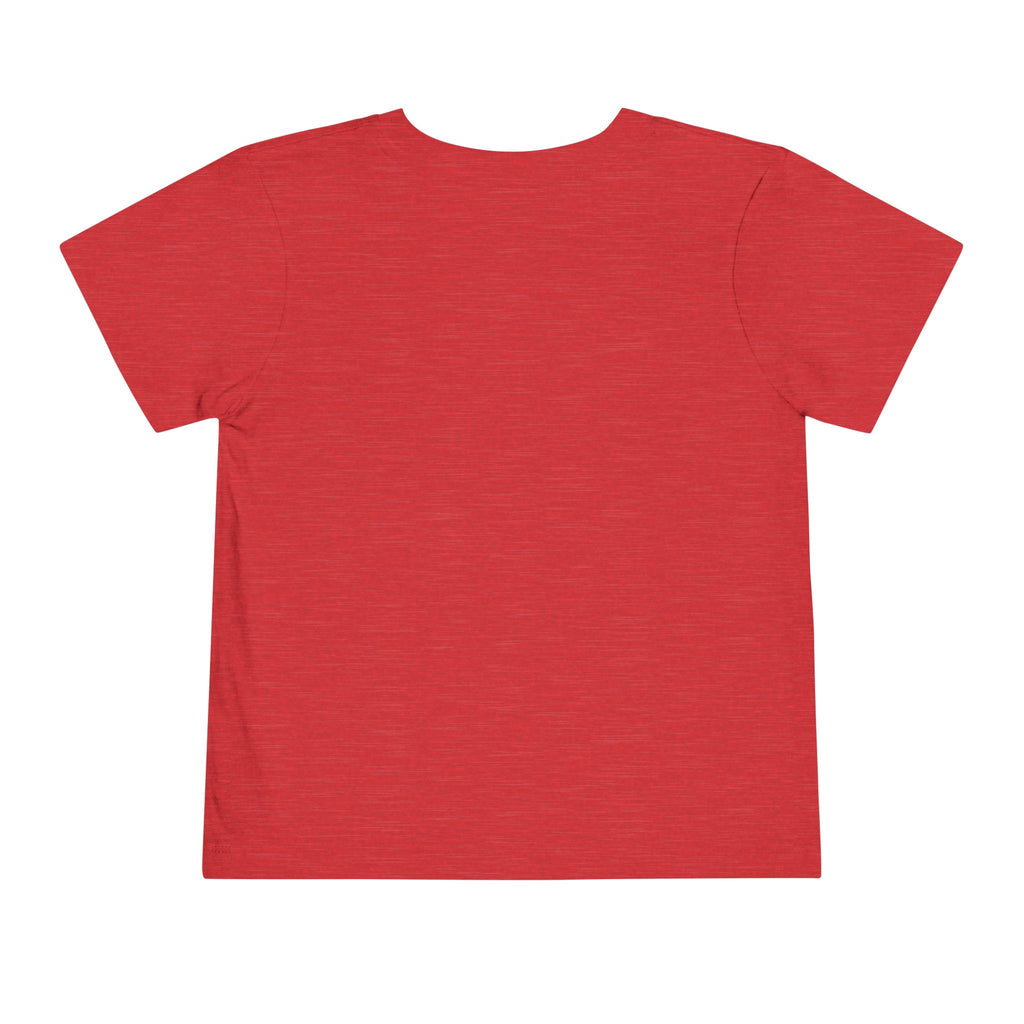 Toddler Tee — "Football Says Shoot" Kids Football Short Sleeve Shirt