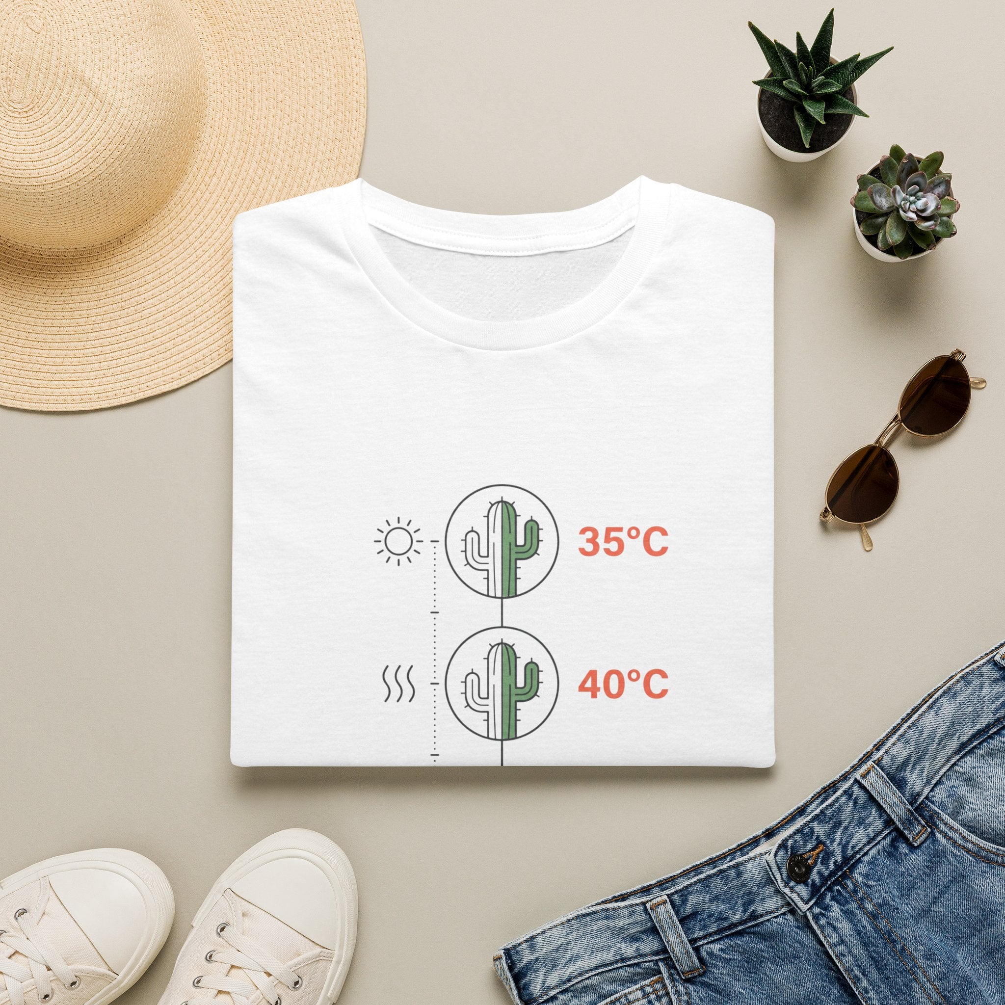 Soft tees for summer hot. Cactus hot