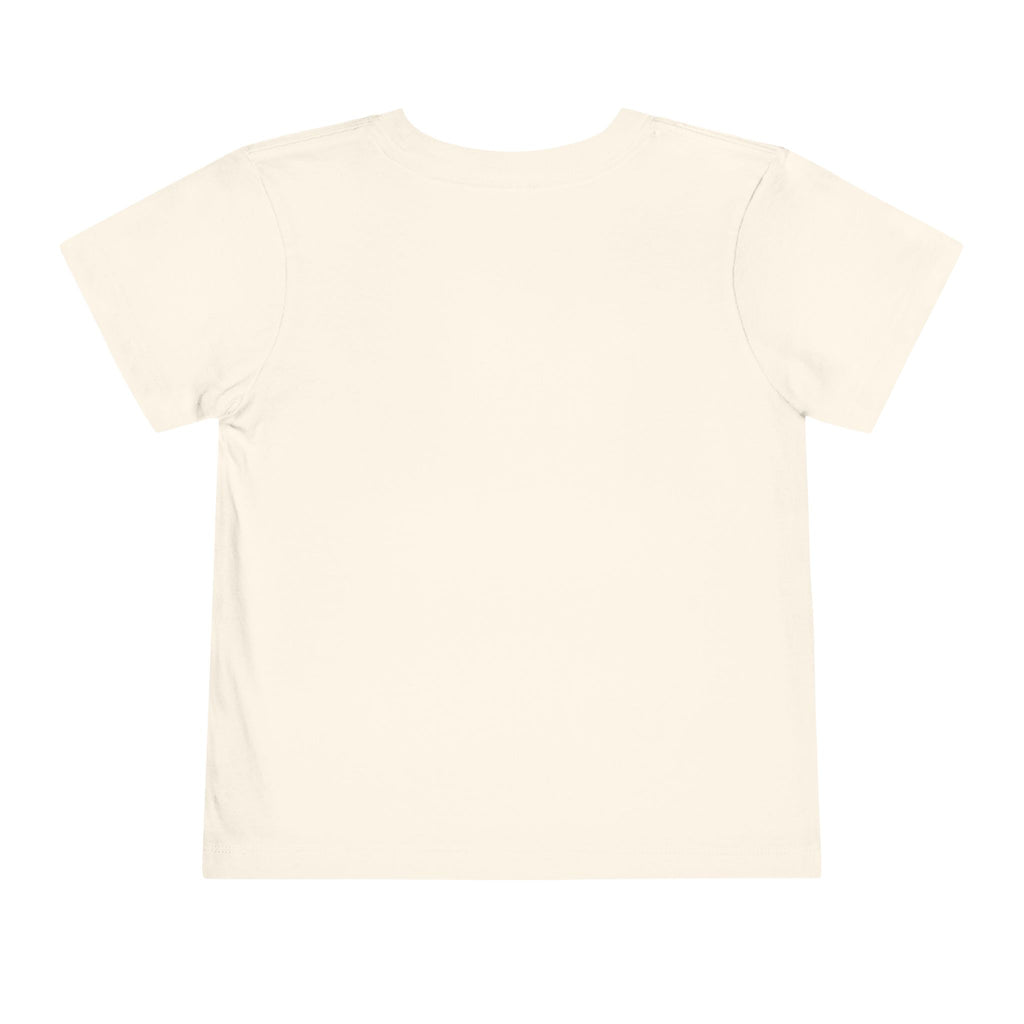 Toddler Tee — "Football Says Shoot" Kids Football Short Sleeve Shirt