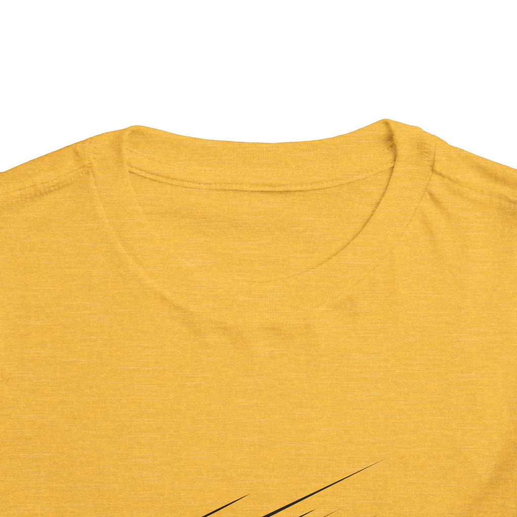 Toddler Tee — "Football Says Shoot" Kids Football Short Sleeve Shirt