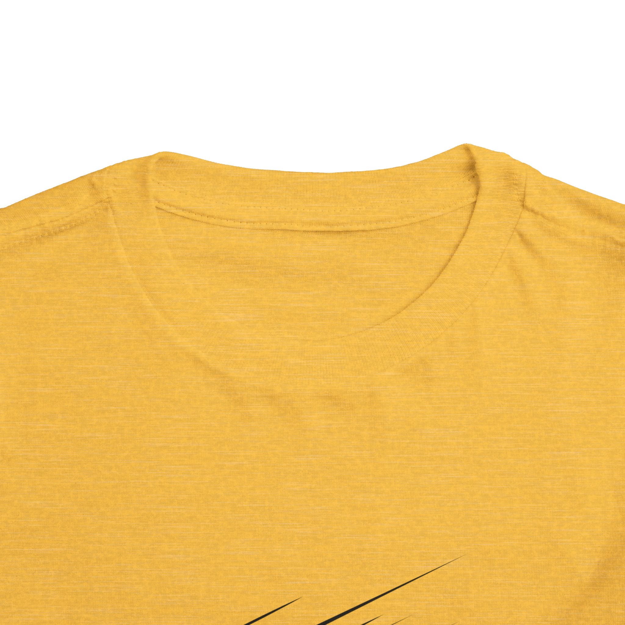 Toddler Tee — "Football Says Shoot" Kids Football Short Sleeve Shirt