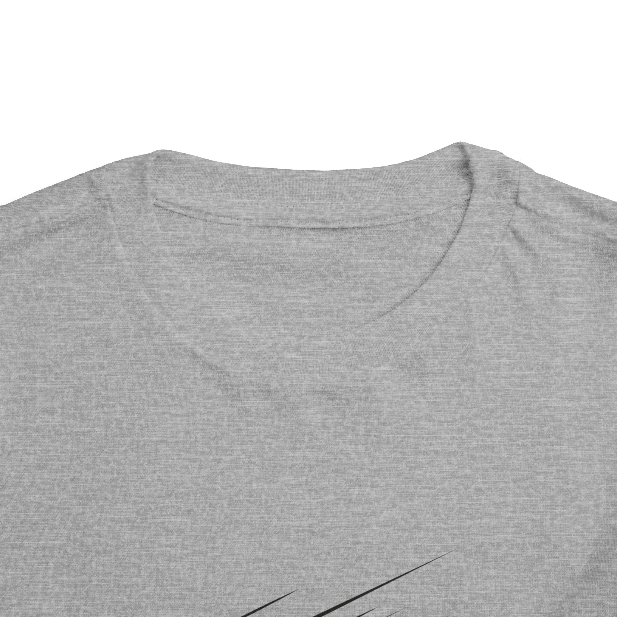 Toddler Tee — "Football Says Shoot" Kids Football Short Sleeve Shirt