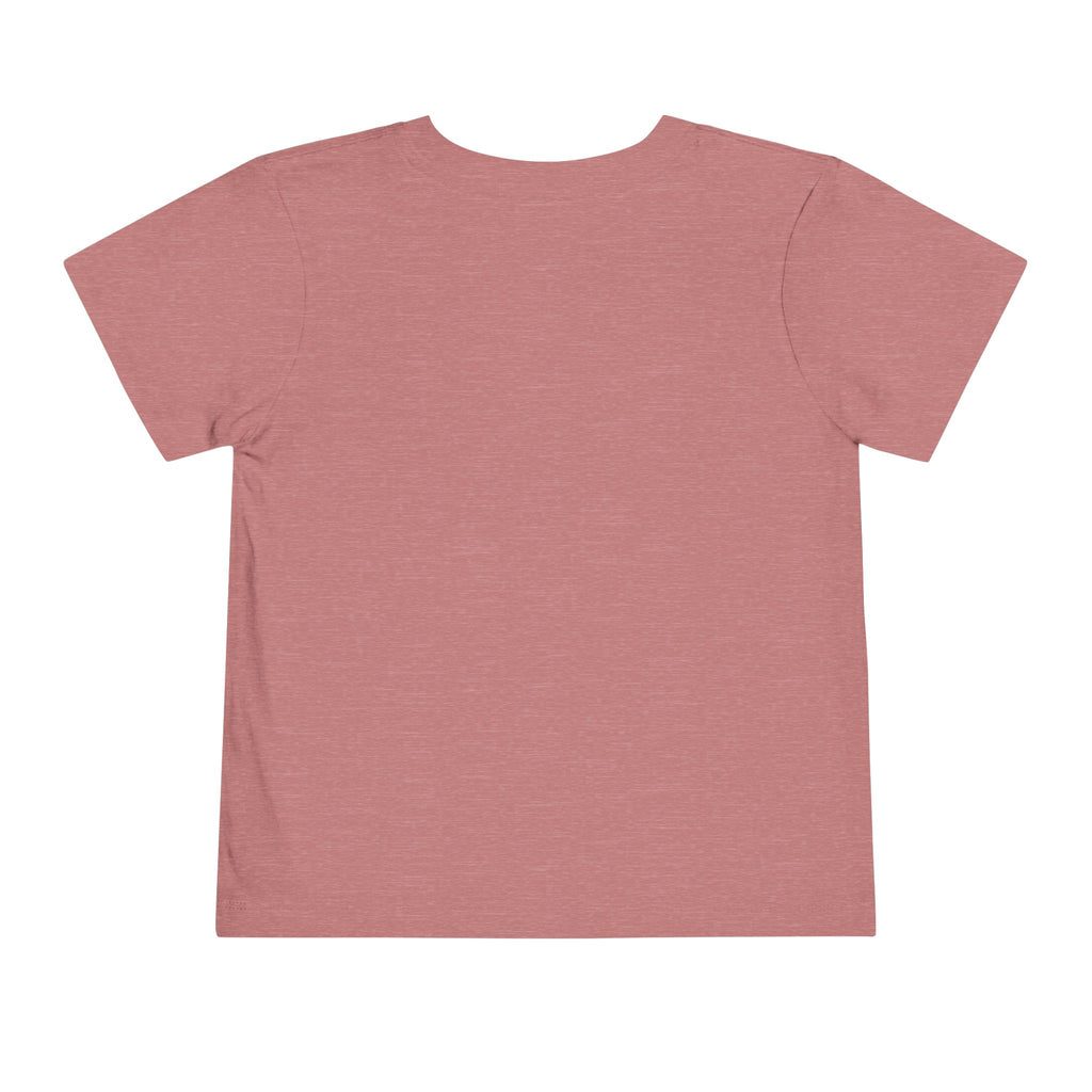 Toddler Tee — "Football Says Shoot" Kids Football Short Sleeve Shirt