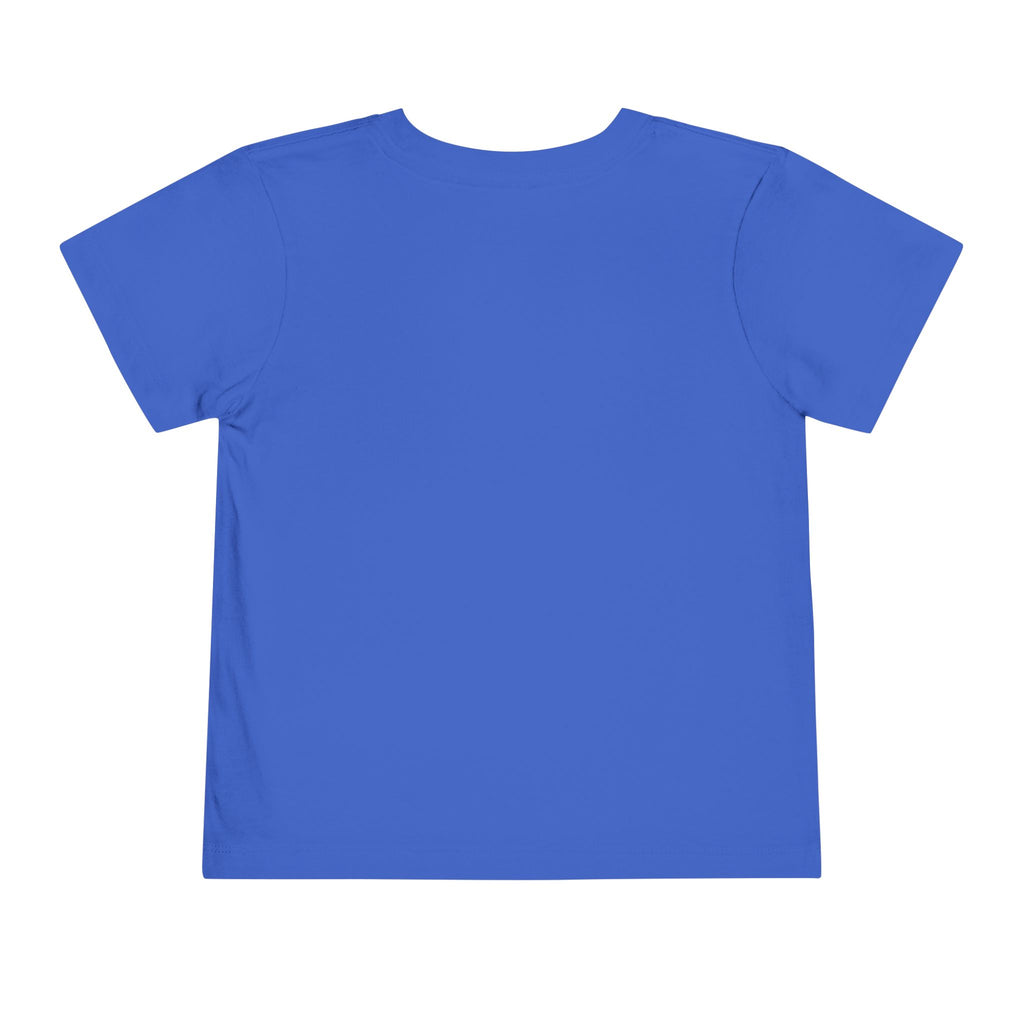 Toddler Tee — "Football Says Shoot" Kids Football Short Sleeve Shirt