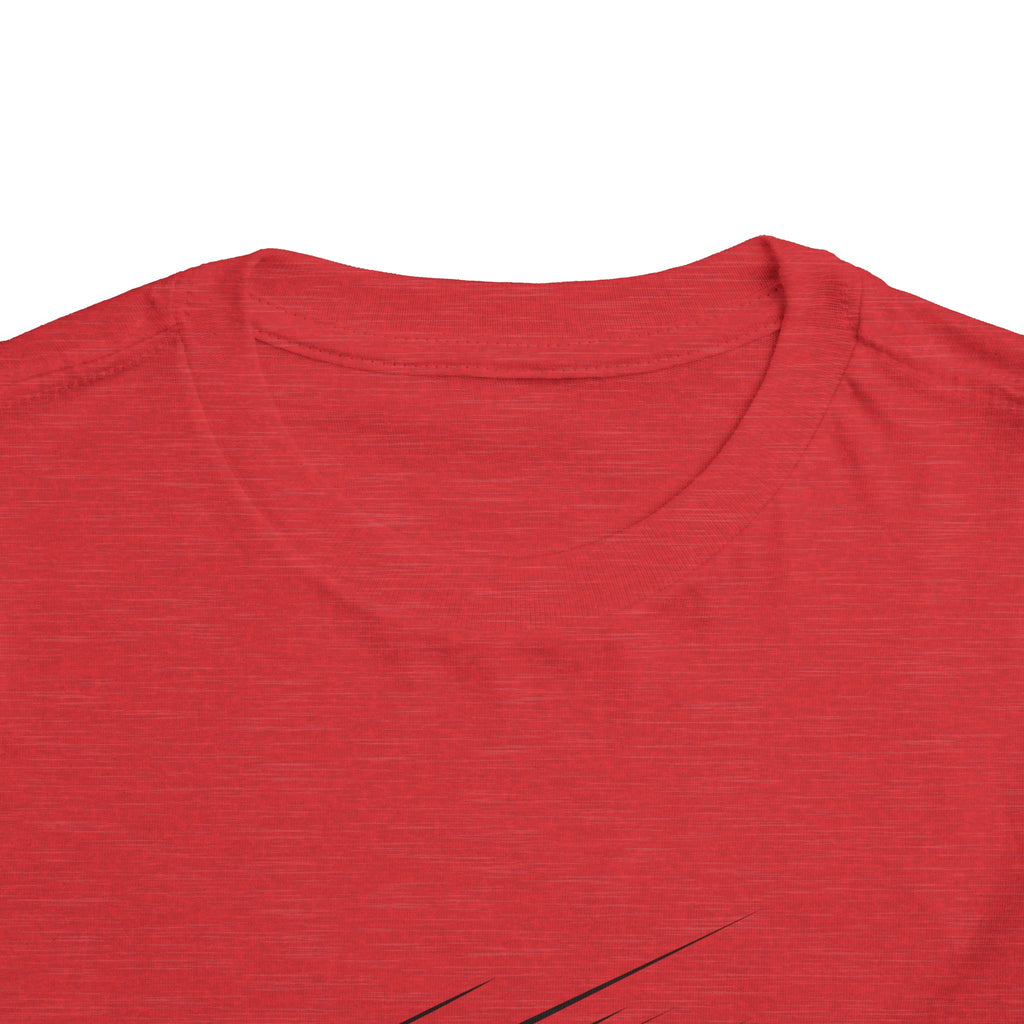 Toddler Tee — "Football Says Shoot" Kids Football Short Sleeve Shirt
