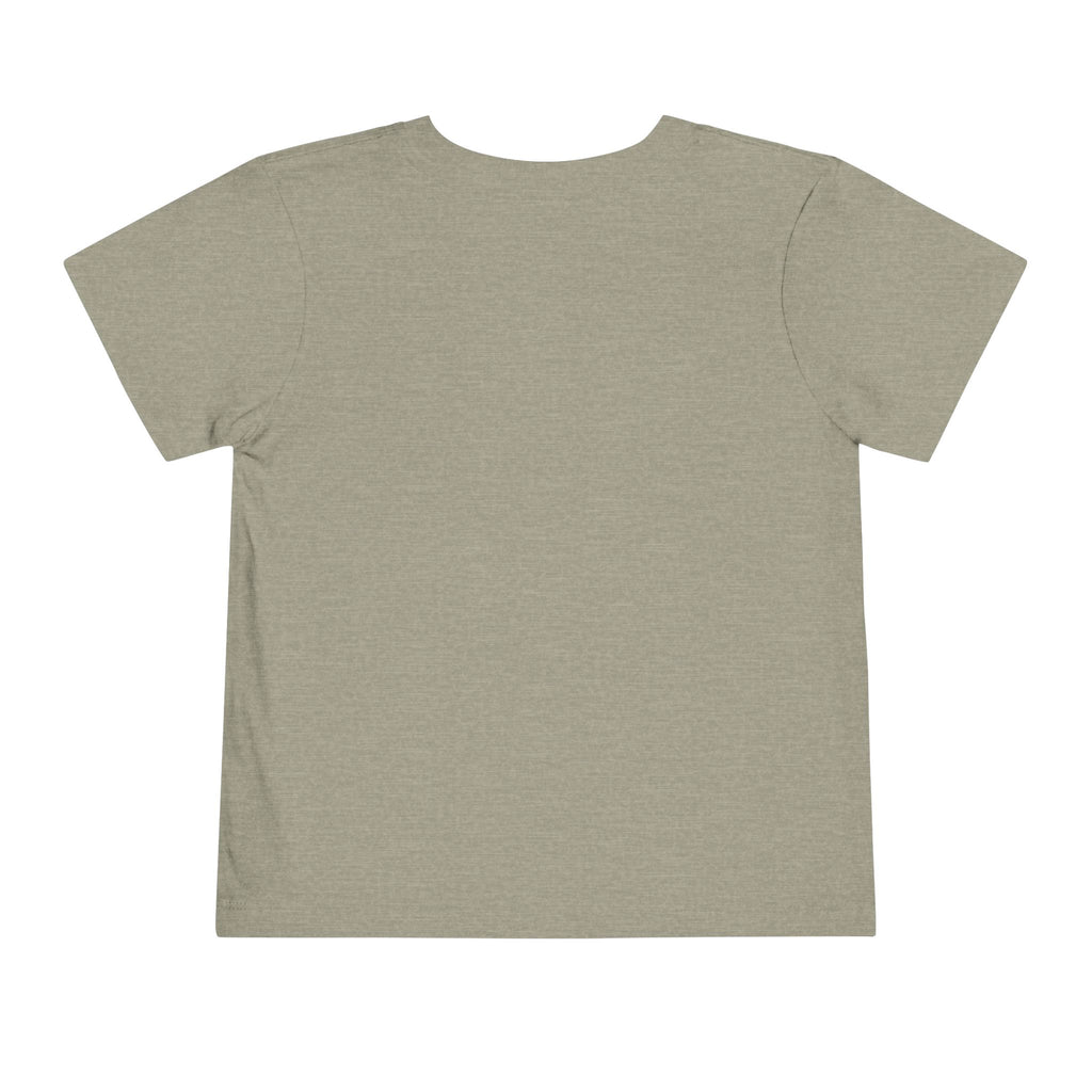 Toddler Tee — "Football Says Shoot" Kids Football Short Sleeve Shirt
