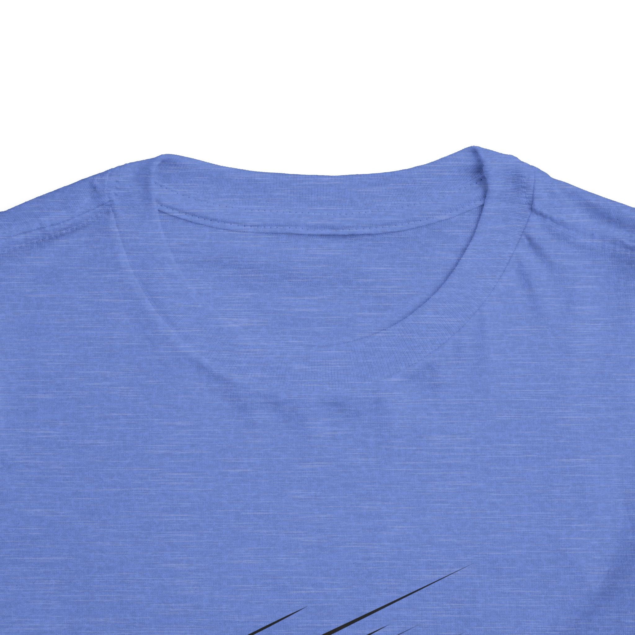 Toddler Tee — "Football Says Shoot" Kids Football Short Sleeve Shirt