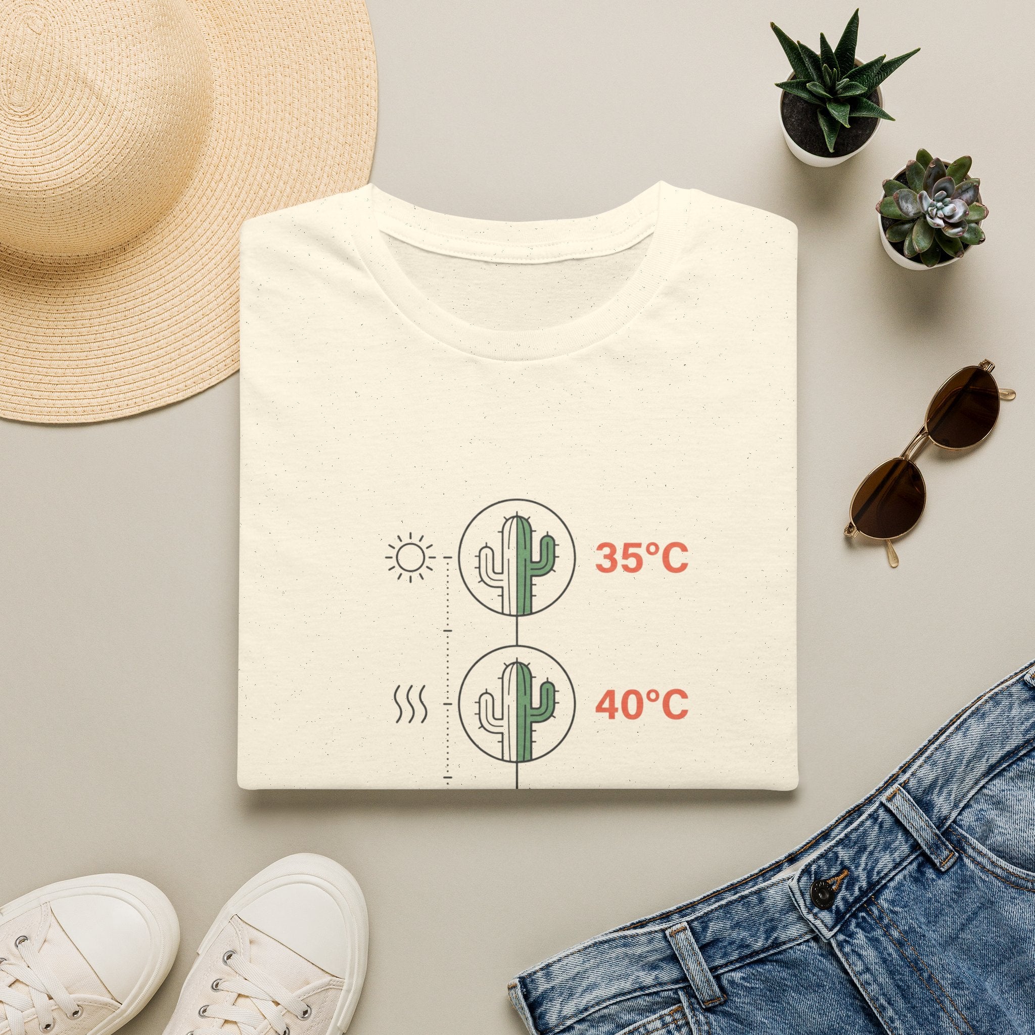 Soft tees for summer hot. Cactus hot