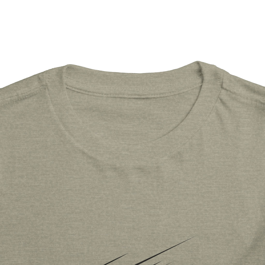 Toddler Tee — "Football Says Shoot" Kids Football Short Sleeve Shirt