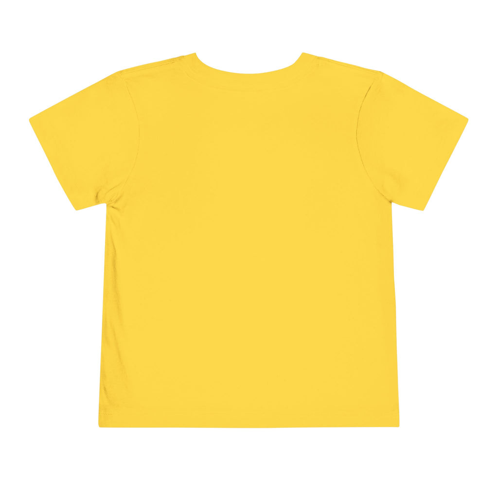 Toddler Tee — "Football Says Shoot" Kids Football Short Sleeve Shirt