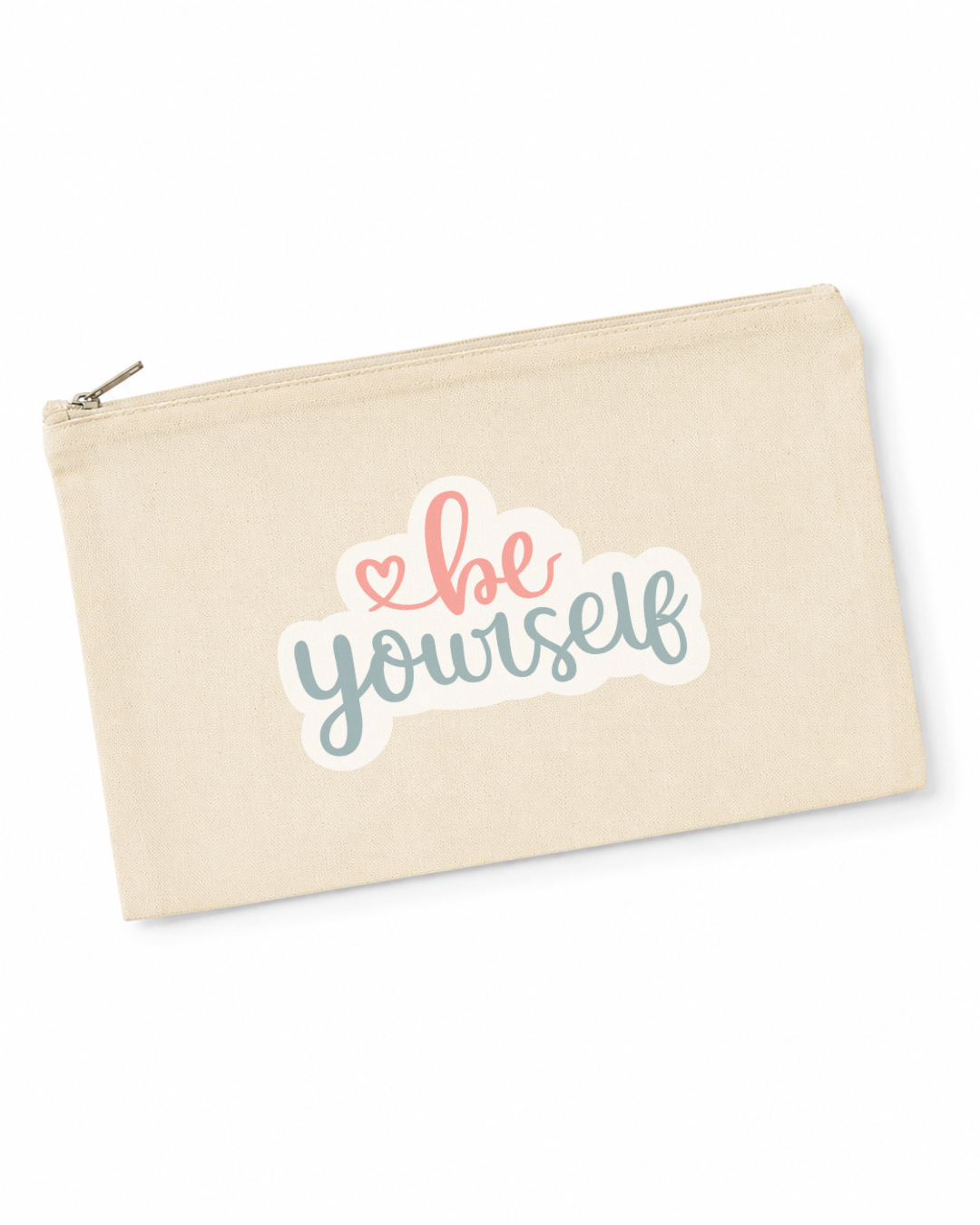 Premium Canvas Zipper Pouch | 8x5 Inch Multi-Purpose Cosmetic, Pencil & Travel Organizer