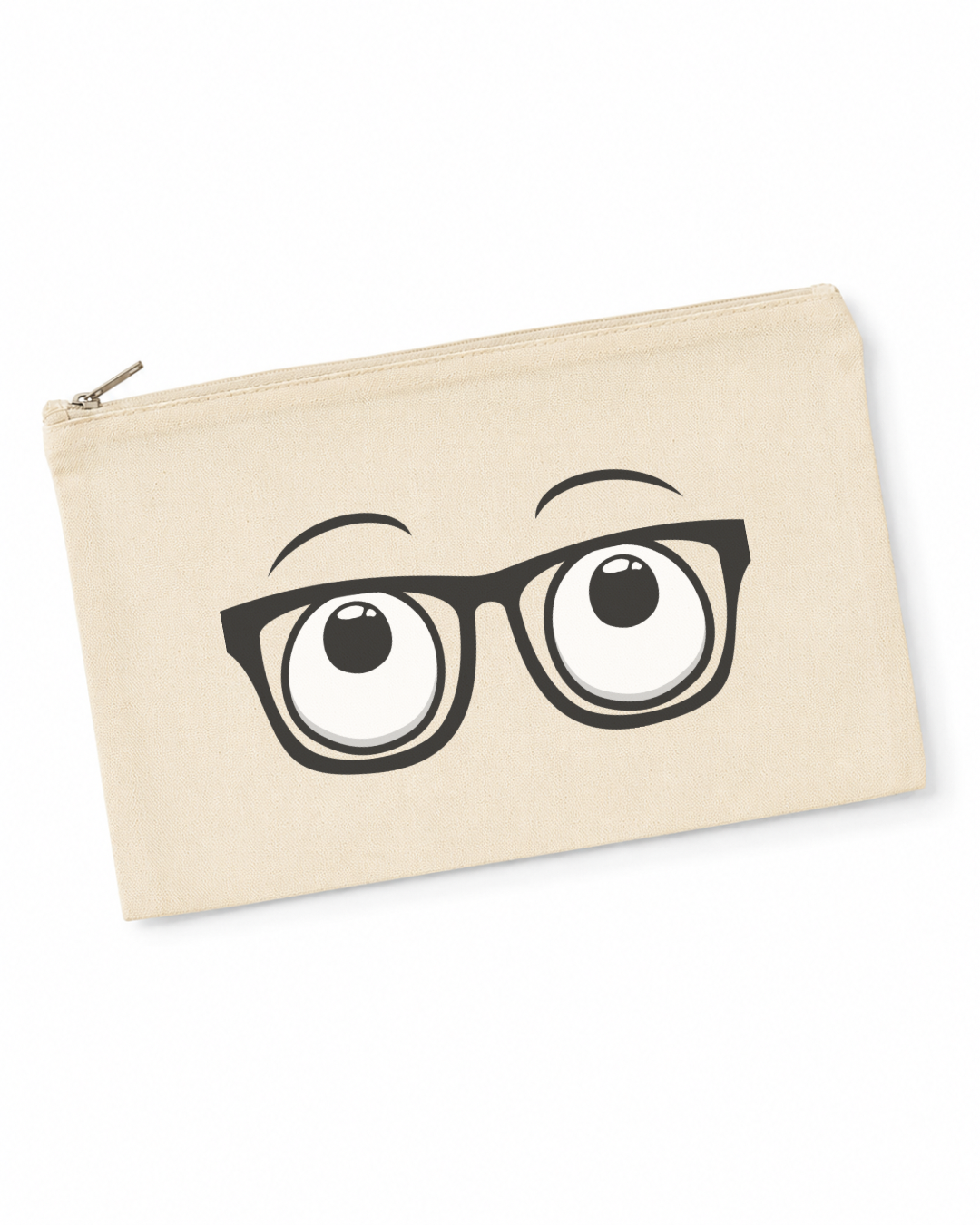 Premium Canvas Zipper Pouch | 8x5 Inch Multi-Purpose Cosmetic, Pencil & Travel Organizer